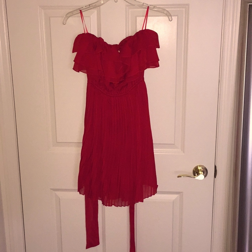 Red dress